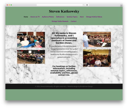 Divi WordPress theme - stevenkatkowsky.com