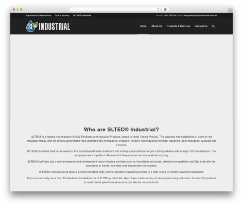 Enfold WP theme - sltecindustrial.com