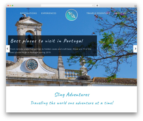 H-Code WordPress website theme - slingadventures.com