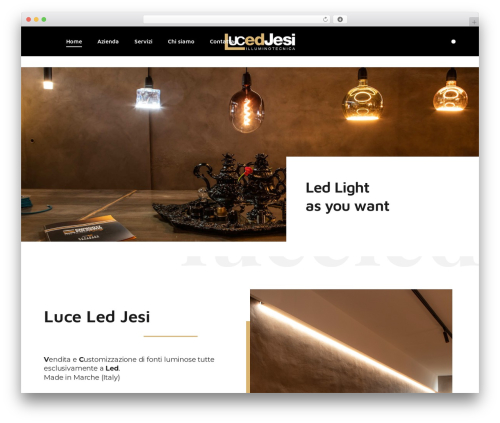lucent WordPress theme - luceledjesi.com