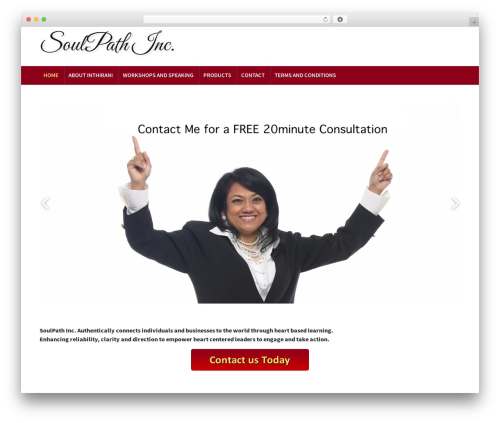 Modena theme WordPress - soulpathinc.com