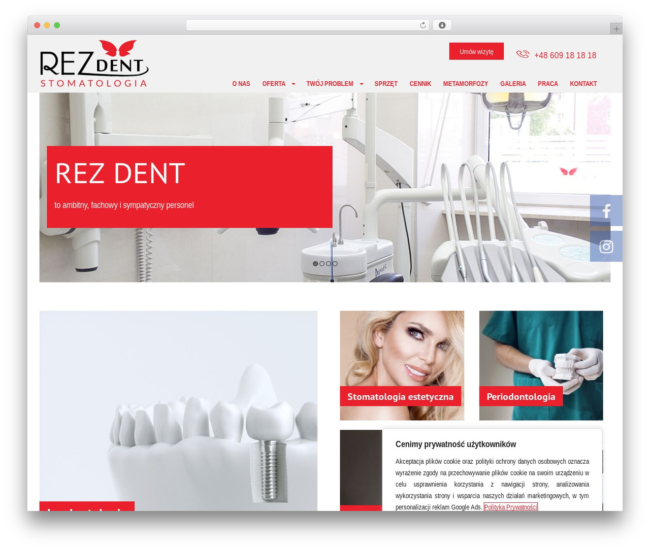 Proformat WordPress theme - rezdent.pl Proformat WordPress theme - rezdent.pl