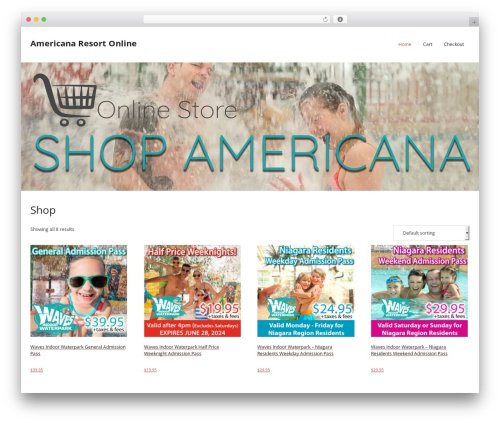 tickera WordPress plugin - shop-americana.com