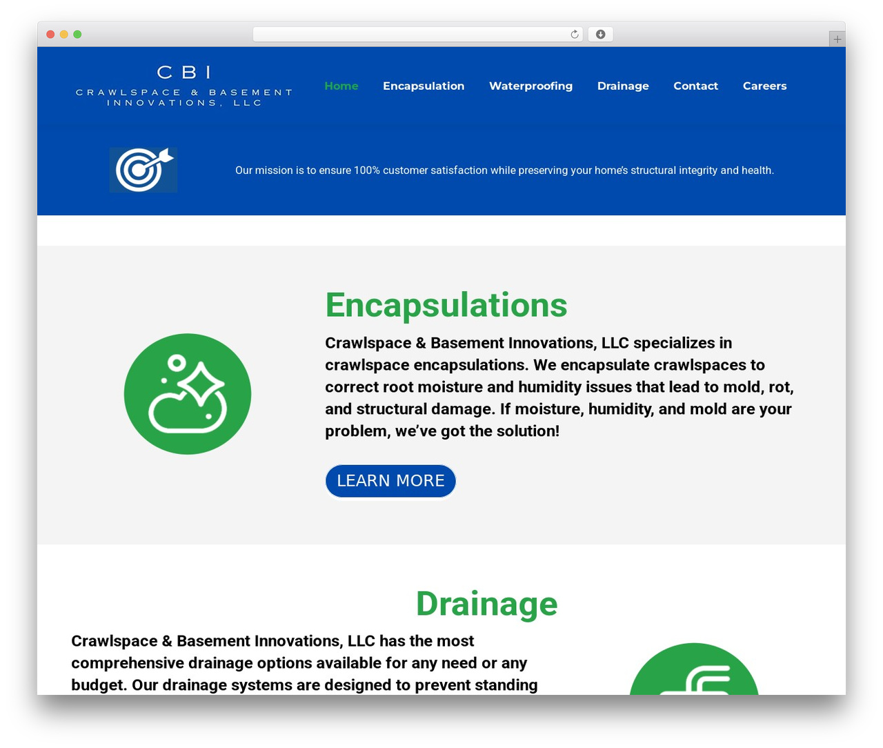 The7 Classic WordPress theme - nc-cbi.com