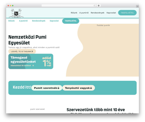 WordPress theme Hello Elementor - pumik.hu