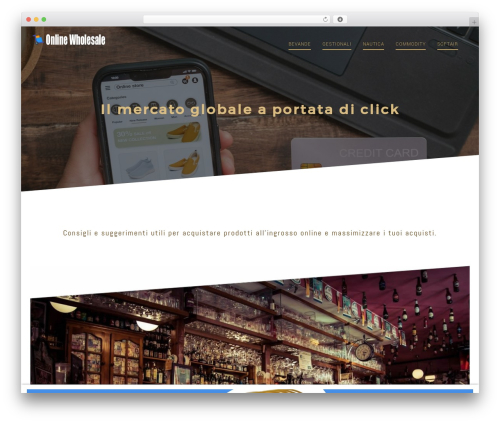 WordPress theme Oneline Lite - online-wholesale.net WordPress theme Oneline Lite - online-wholesale.net
