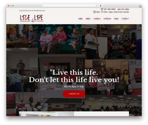 WordPress theme Pathwell - livelifecounselingcenter.com