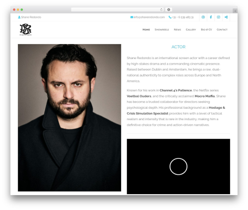 WordPress website theme Engage - shaneredondo.com