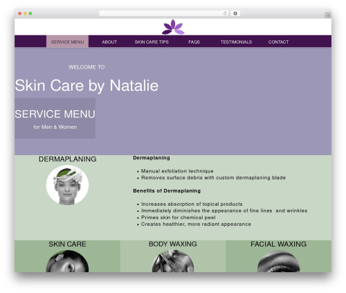 Tco smooth scroll WordPress plugin - skincarebynatalie.com
