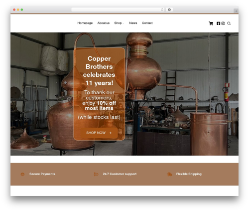The7 Classic WordPress theme - copperbrothers.com The7 Classic WordPress theme - copperbrothers.com