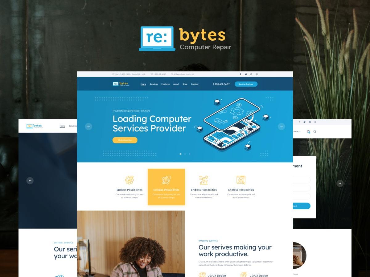 Theme WordPress Re:bytes