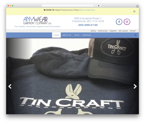 Wp hummingbird WordPress plugin - anyweargarment.com