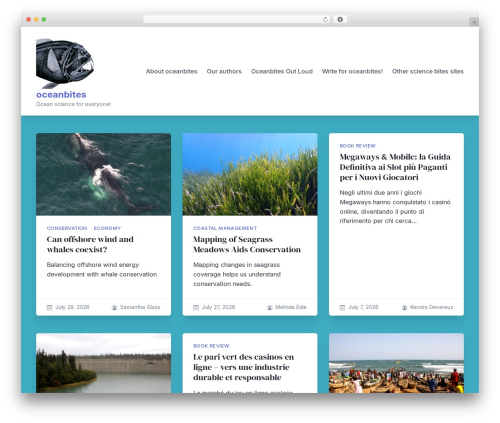WordPress theme BlogGrid - oceanbites.org WordPress theme BlogGrid - oceanbites.org