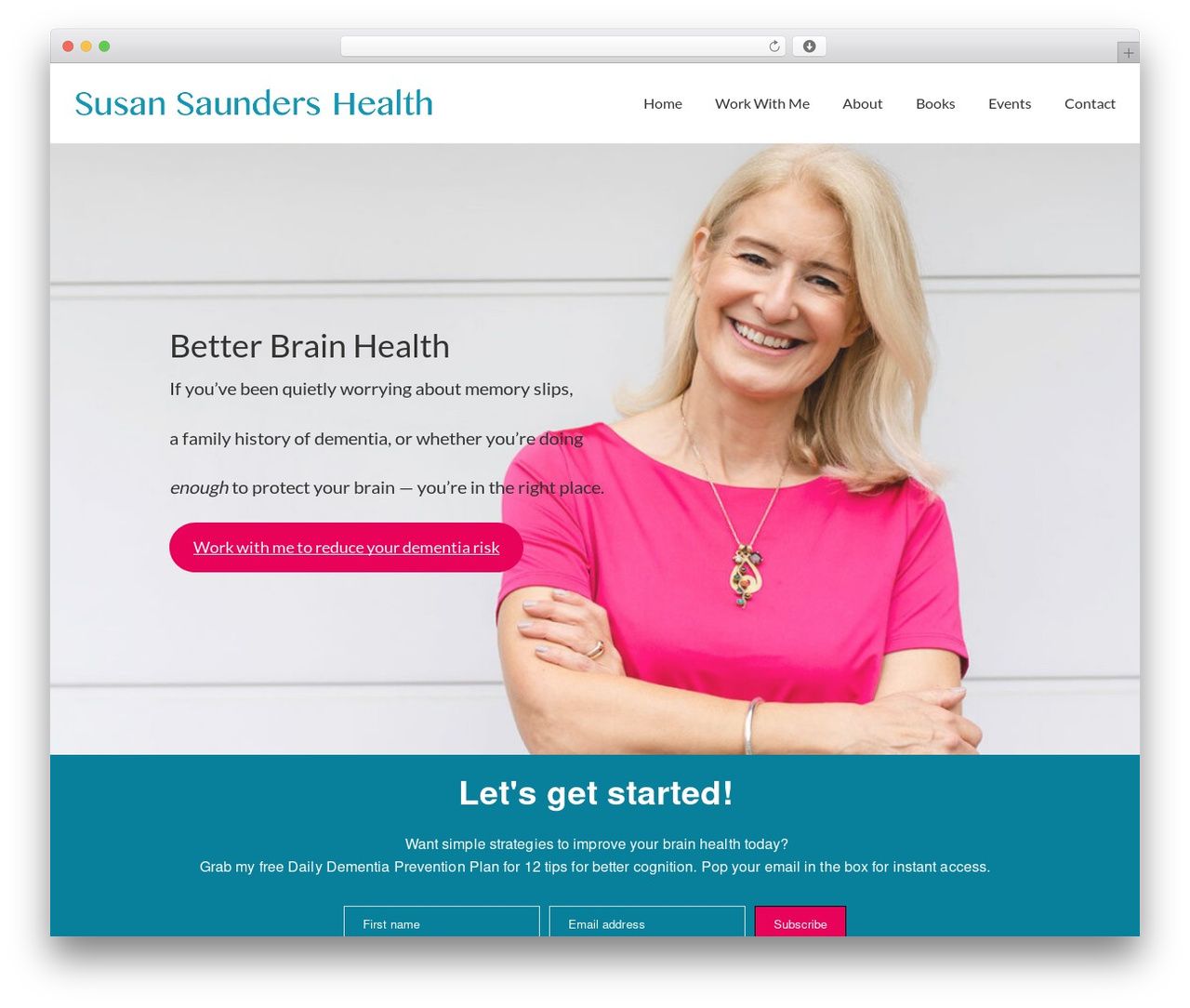 Genesis WordPress theme - susansaundershealth.com Genesis WordPress theme - susansaundershealth.com