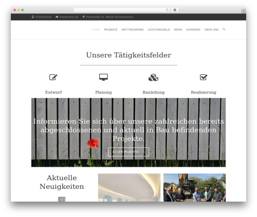 Interface Pro WP theme - sufox.de