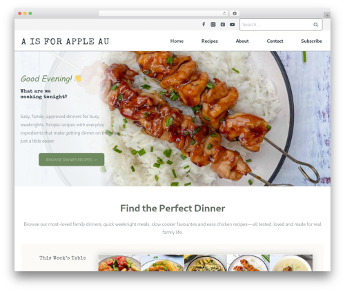 Custom table of contents WordPress plugin - aisforappleau.com
