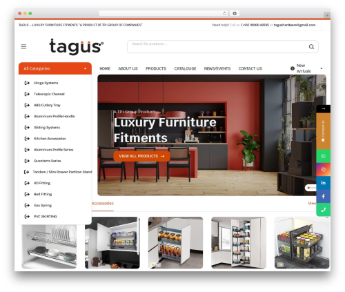 Partdo core WordPress plugin - tagushardware.com