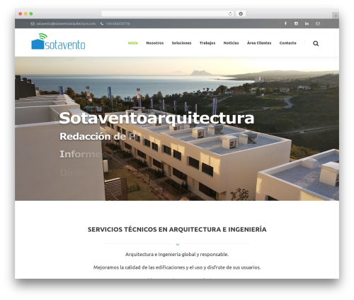 smartco WordPress theme - sotaventoarquitectura.com