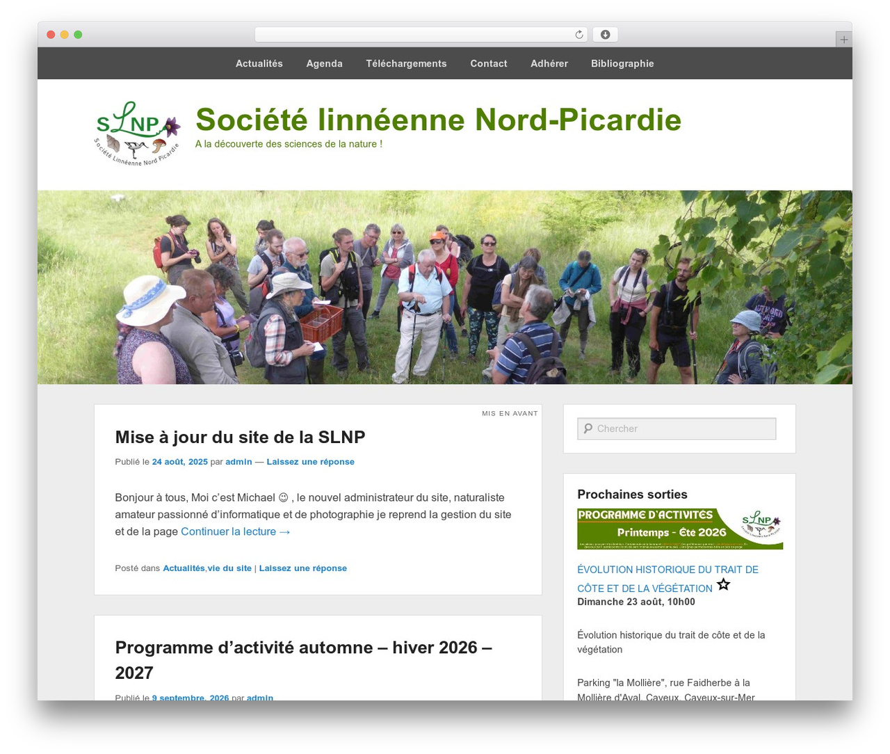 Theme WordPress Catch Evolution - linneenne-amiens.org