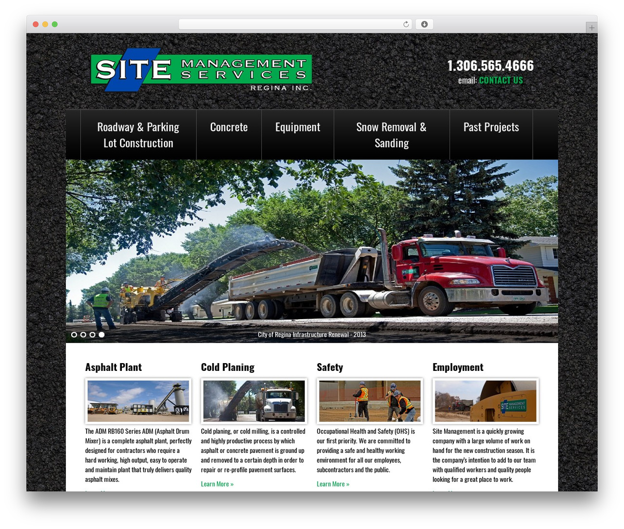 WordPress theme OmniFramework Theme - smsregina.com