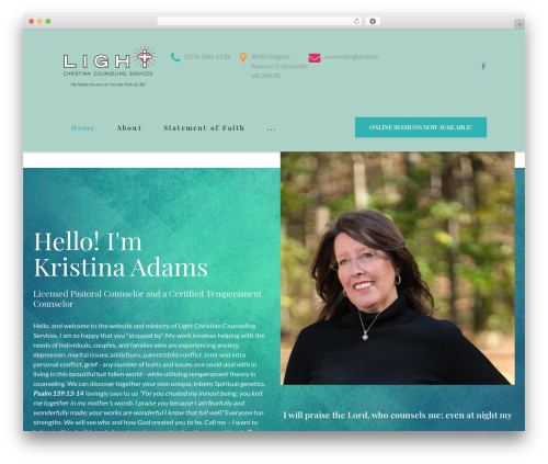 WordPress theme Psycheco - lightchristiancounselingservices.com