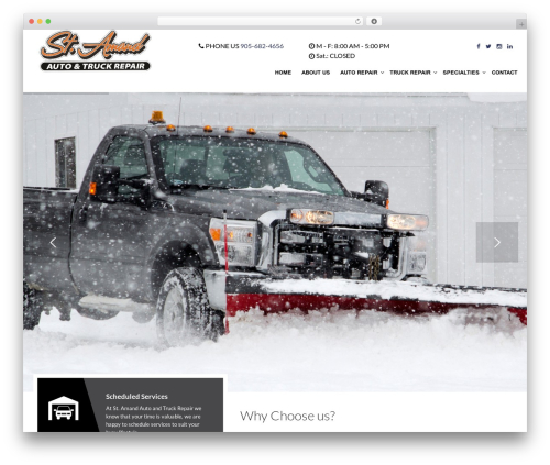 Autodoc WordPress theme - stamandauto.com