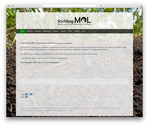 WordPress theme Expound - stichtingmol.com