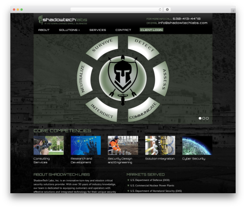 WordPress theme ShadowTech Labs - shadowtechlabs.com
