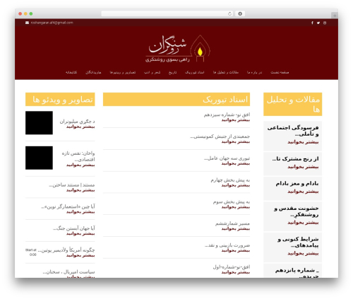 Custom Theme WordPress theme - roshangaranaf.com