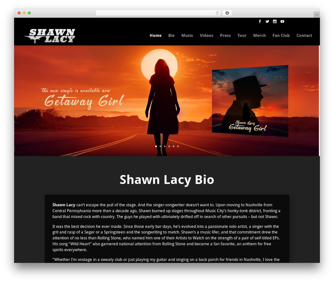 Divi theme WordPress - shawnlacy.com