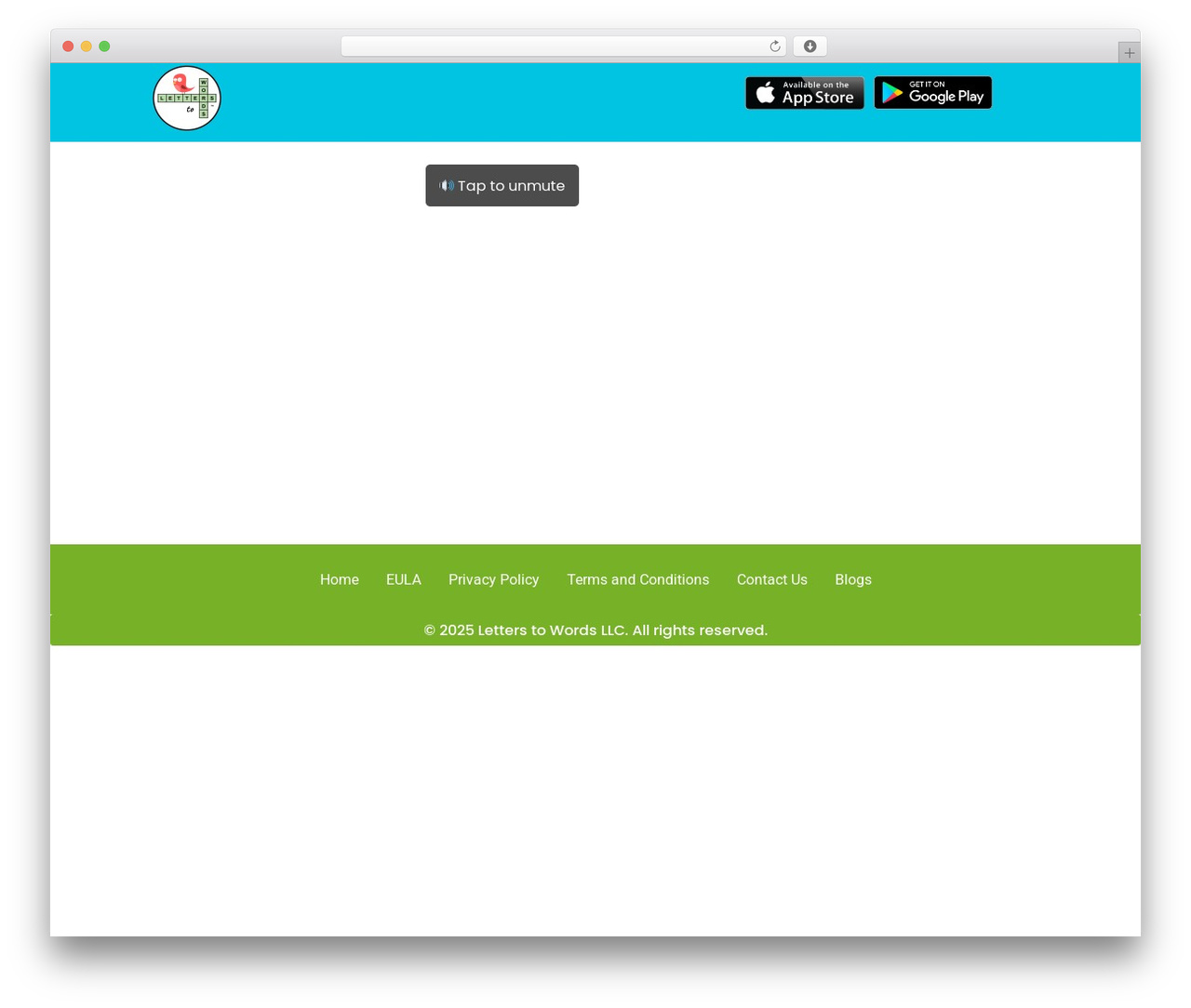 Dustrix WordPress theme - letterstowords.com