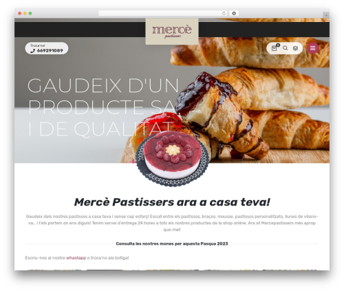 Lafka WP theme - mercepastissers.com