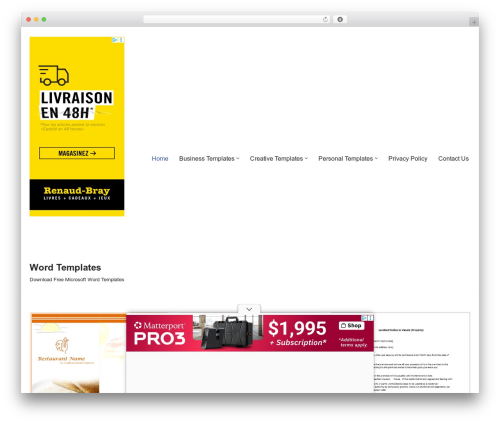 Neve theme WordPress - wordtemplates4u.org