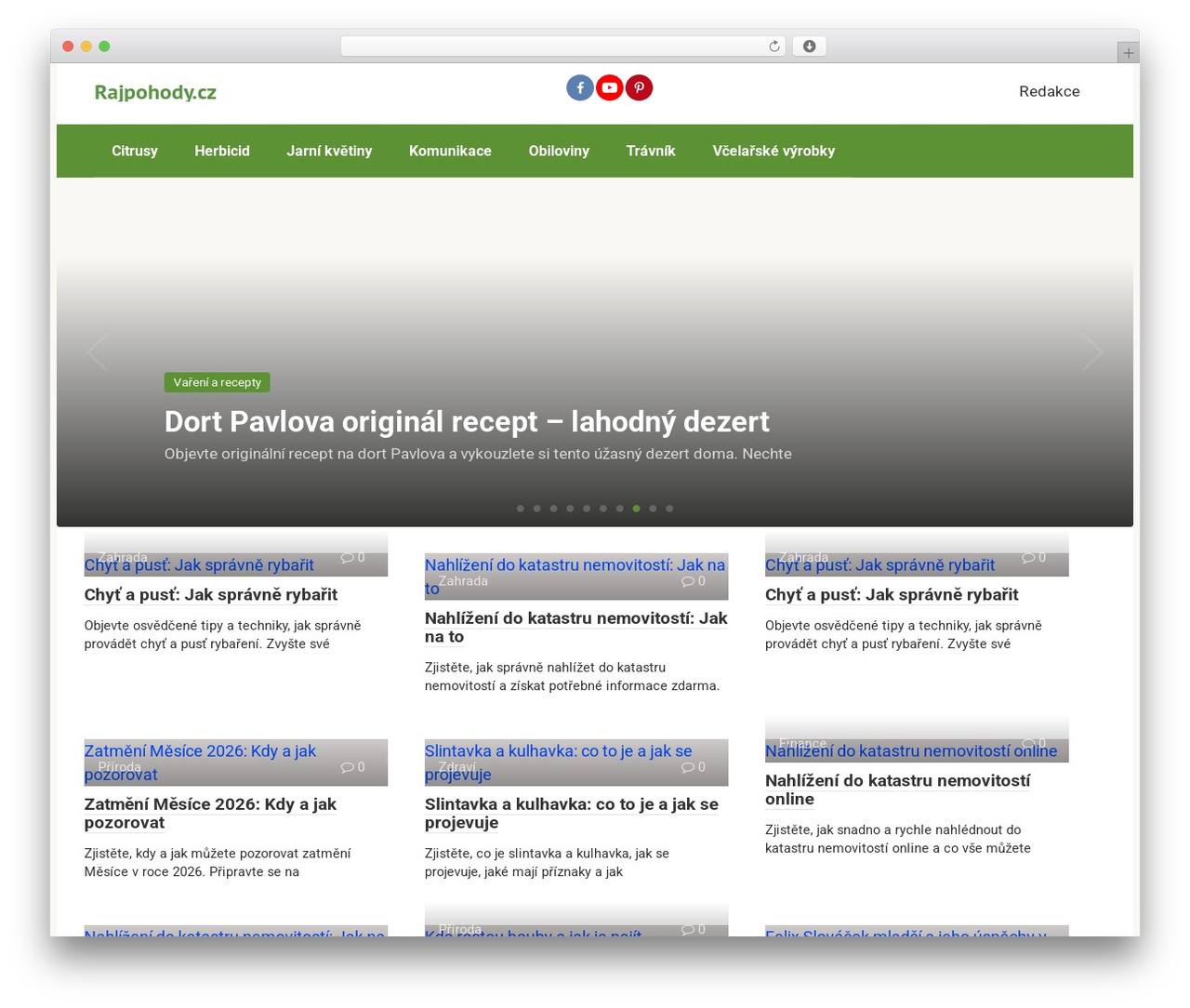 Root WP theme - rajpohody.cz Root WP theme - rajpohody.cz