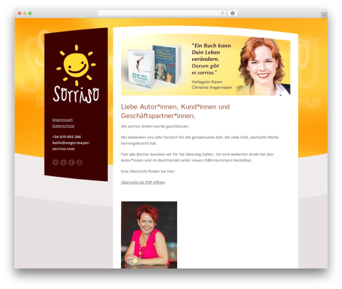 RT-Theme 15 WordPress theme - sorriso-verlag.com