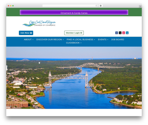 Theme WordPress COLEwebdev Child Theme - capecodcanalchamber.org