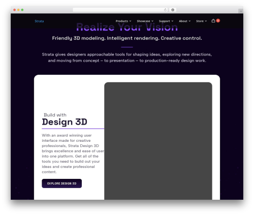 WordPress theme Divi - strata.com