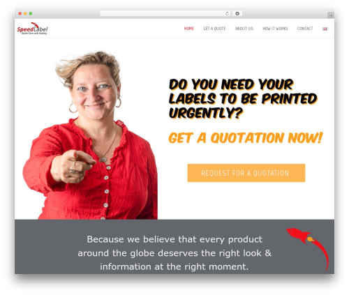WordPress theme North - speedlabel.eu