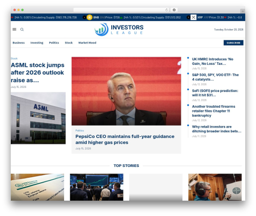 Penci finance WordPress plugin - sportinvestorsleague.com