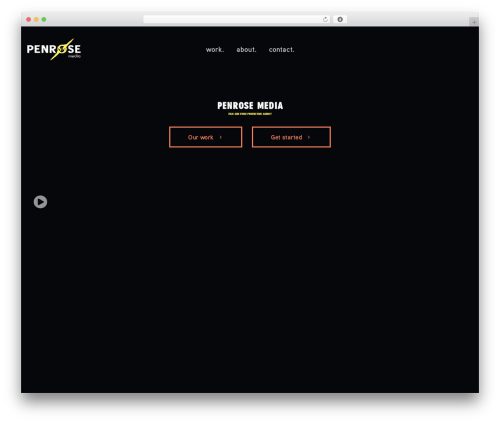 Frames theme WordPress - penrosemediaco.com