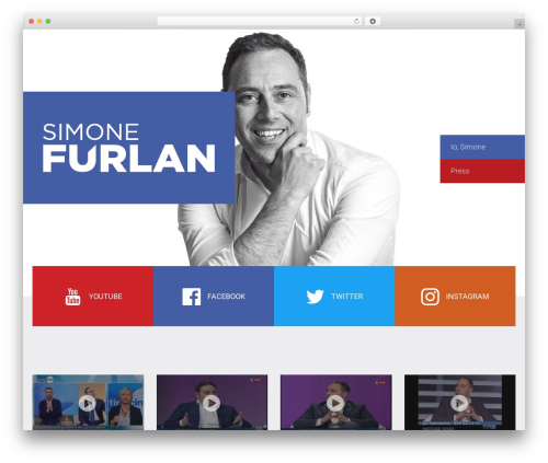 FrontRunner WordPress theme - simonefurlan.it