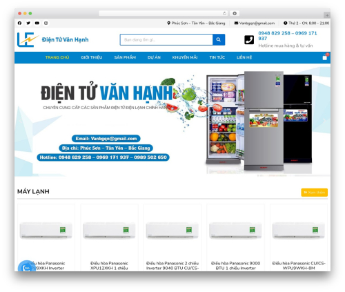 GeneratePress theme WordPress - electronicvanhanh.vn