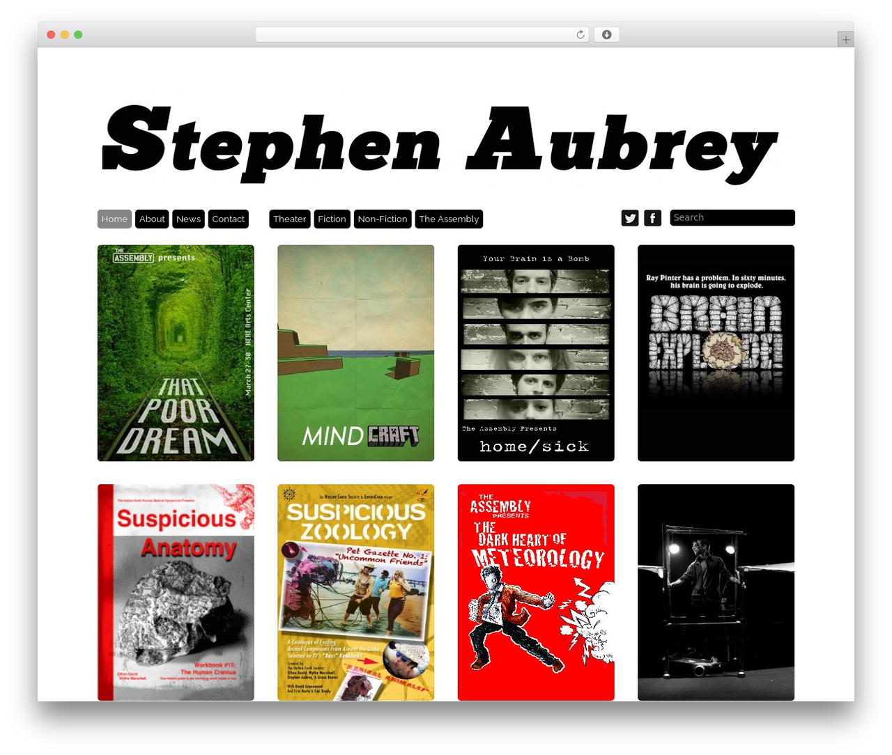 Grid Theme Responsive theme WordPress - stephenaubrey.com