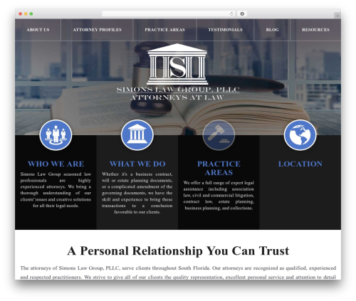LFS WordPress theme - simonslawgroup.com