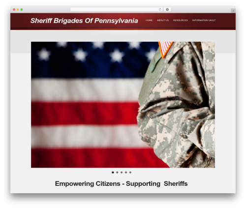 WordPress theme Explicit - sheriffbrigadesofpenn.com