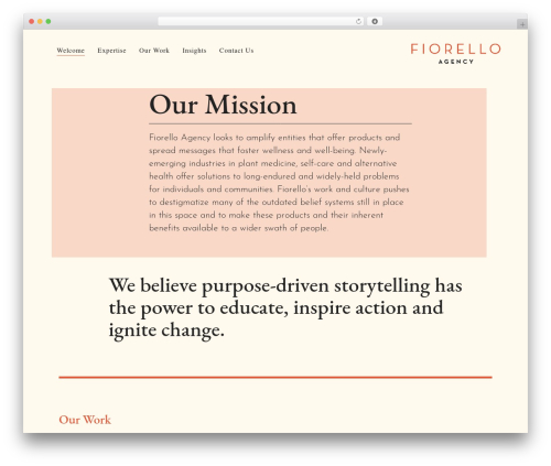 Beaver Builder Theme top WordPress theme - fiorello.co