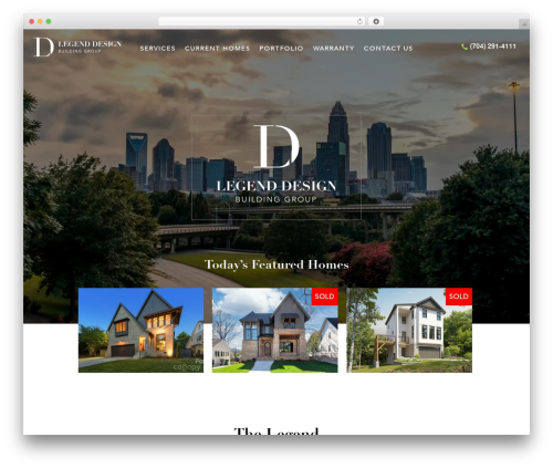 Divi theme WordPress - legend-design.com