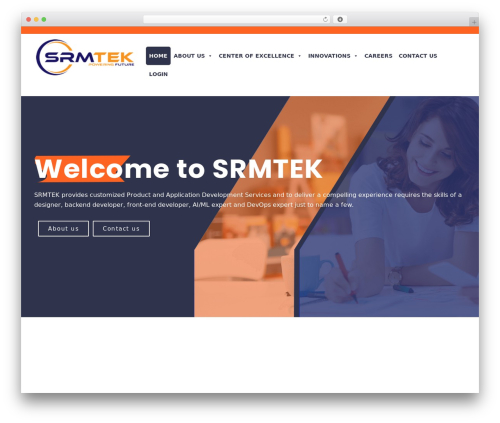 Strick WordPress theme - srmtek.com
