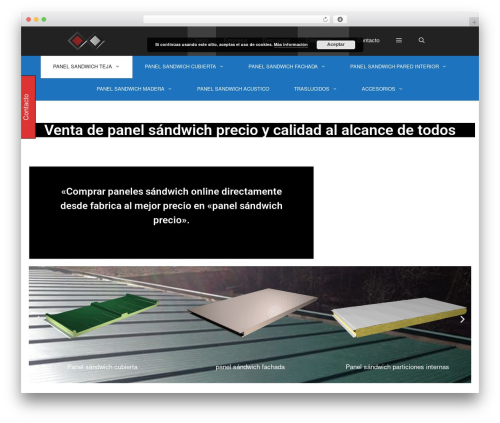 Interlinking WordPress plugin - panel-sandwich-precio.com