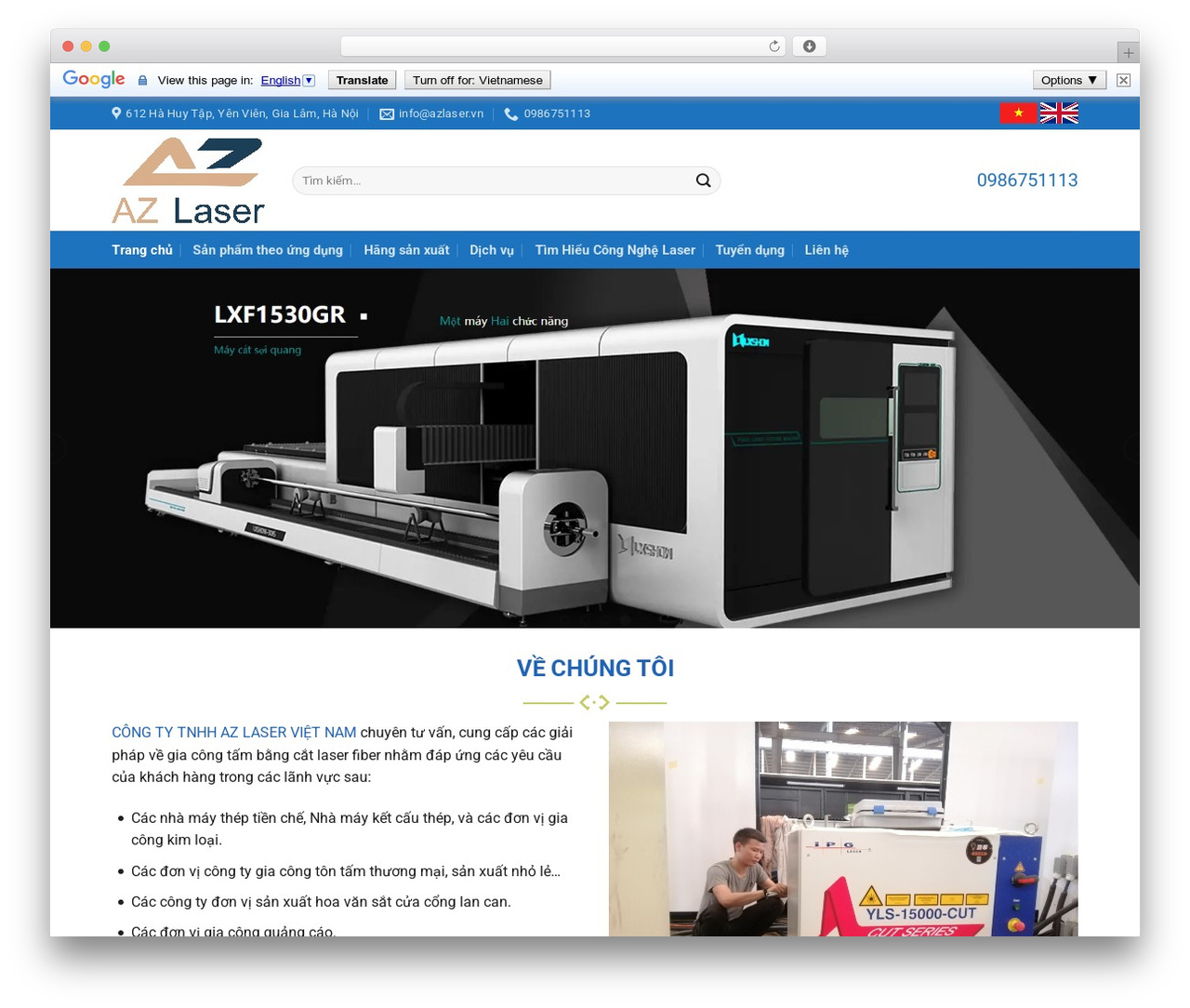 WebDaiTin.com WordPress theme - azlaser.vn WebDaiTin.com WordPress theme - azlaser.vn